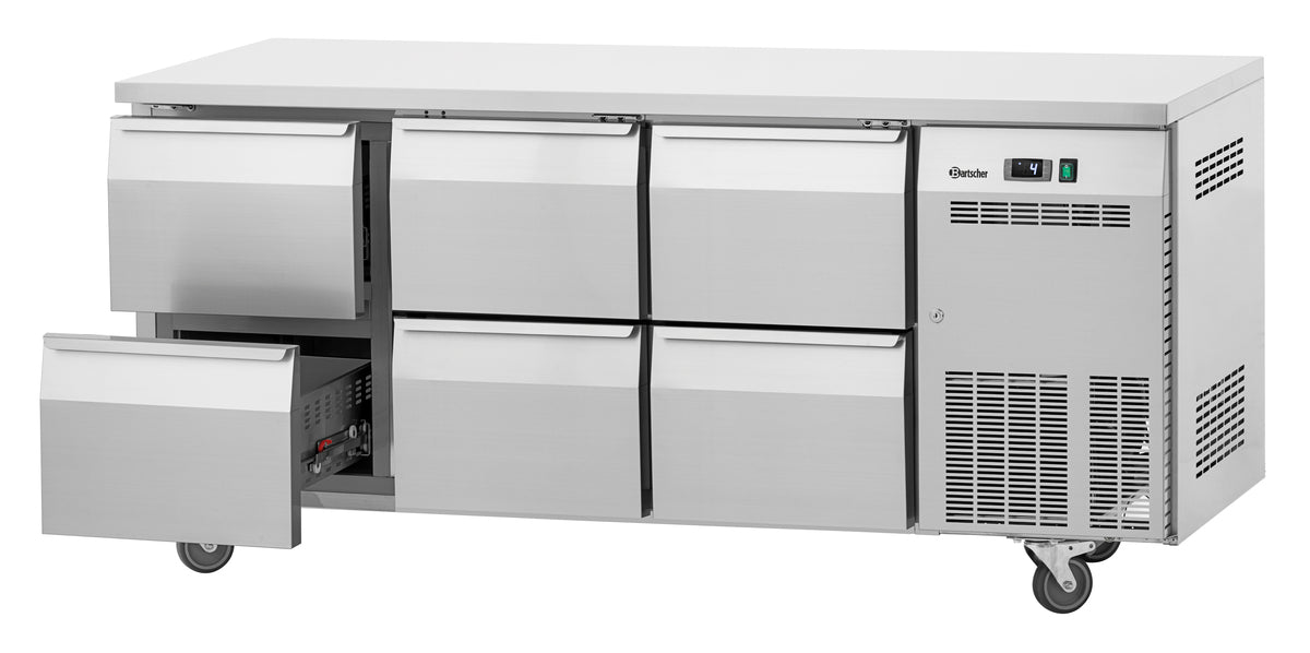 Bartscher Koeltafel Easy S6-1501 – 6 Laden – 1800 mm