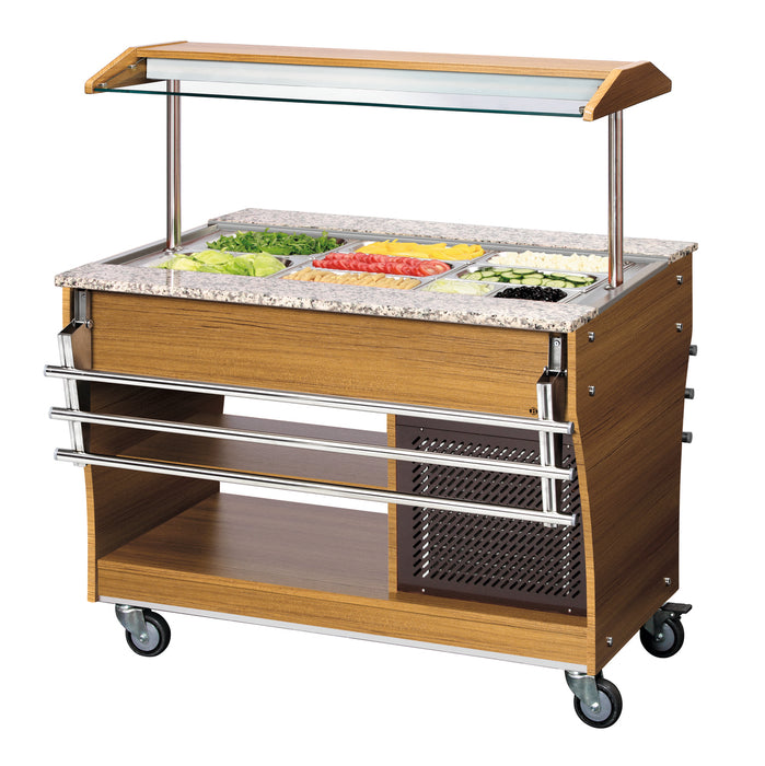 Buffetwagen, koud, 3x 1/1 GN
