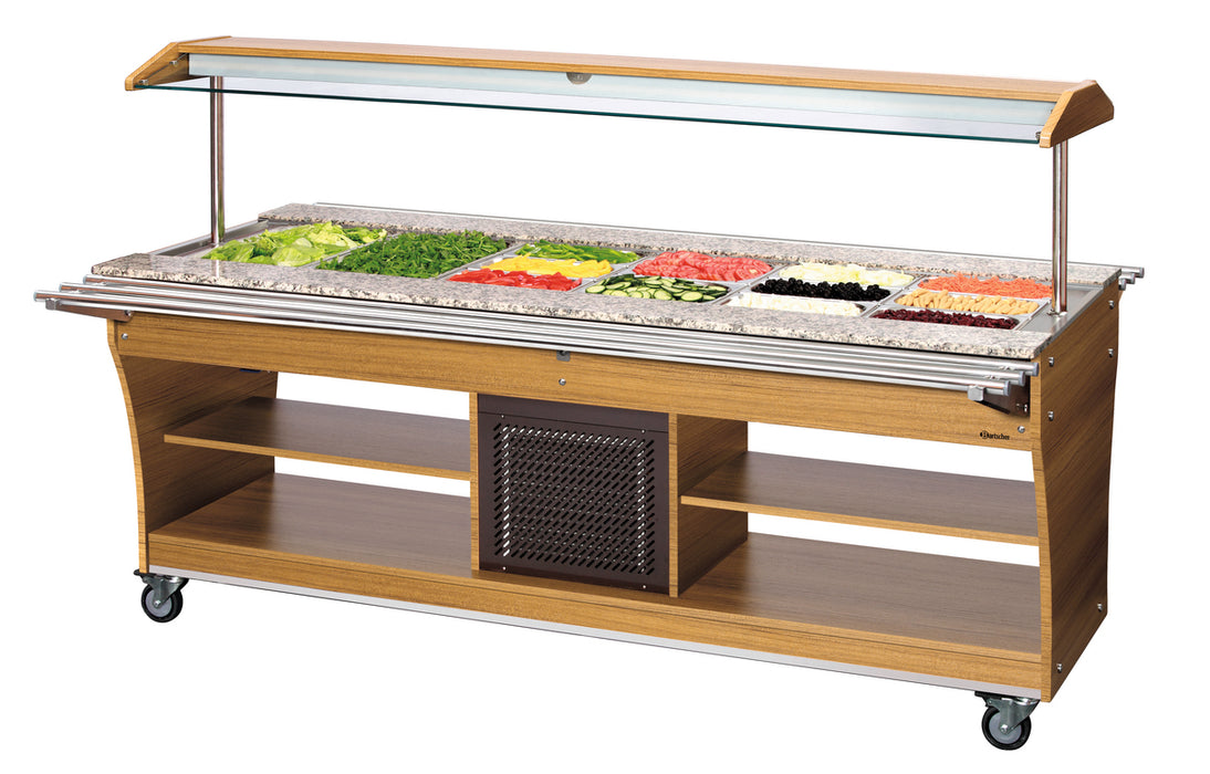 Buffetwagen, koud, 6x 1/1 GN