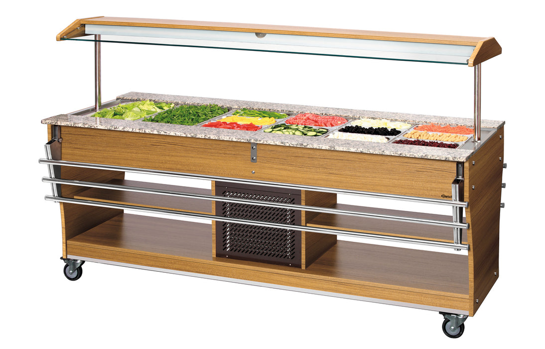 Buffetwagen, koud, 6x 1/1 GN