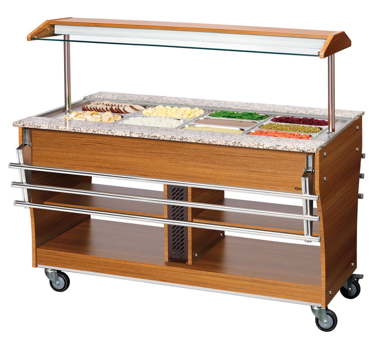 Buffetwagen, warm, 4x 1/1 GN