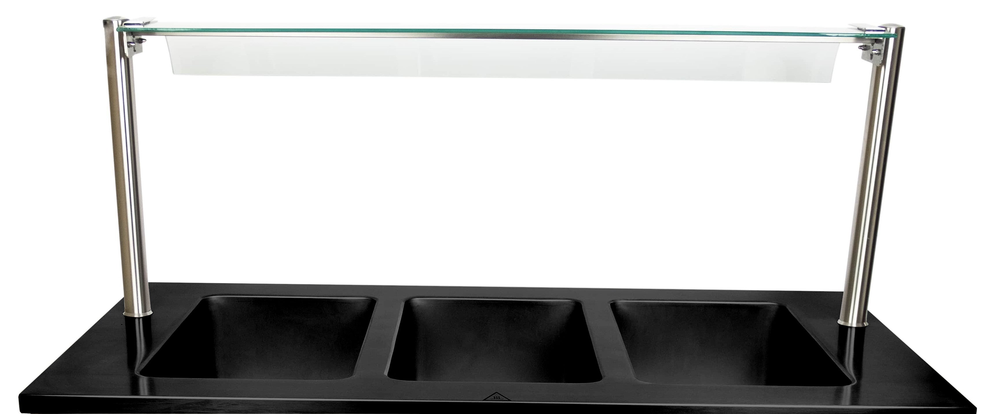 SARO spuugbeschermer voor Bain Marie Trolley BTS-3