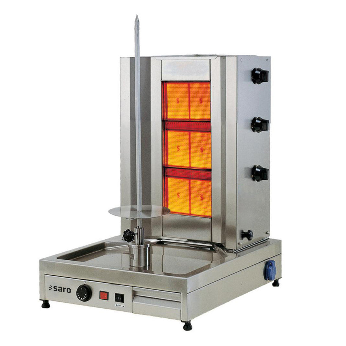 SARO gas kebab / gyros grill - model TILLA 3