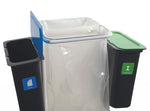 Saekko Boy afvalzakhouder 60 liter wit