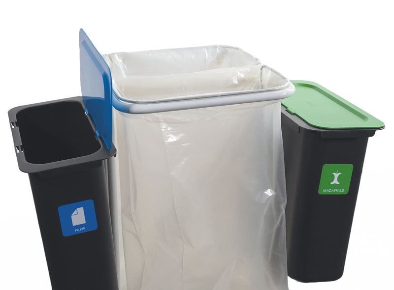 Saekko Boy afvalzakhouder 60 liter wit