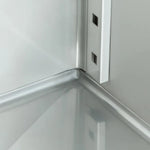 Koelkast - 1400 L - 6 Verstelbare Roosters (2/1 GN) - op Wielen - Roestvrijstaal