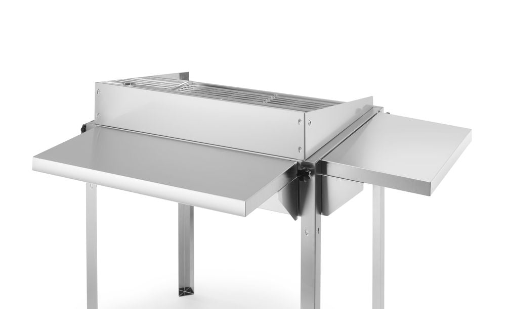 Side panel for Green Fire barbecues