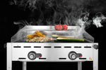 Green Fire met 2 branders