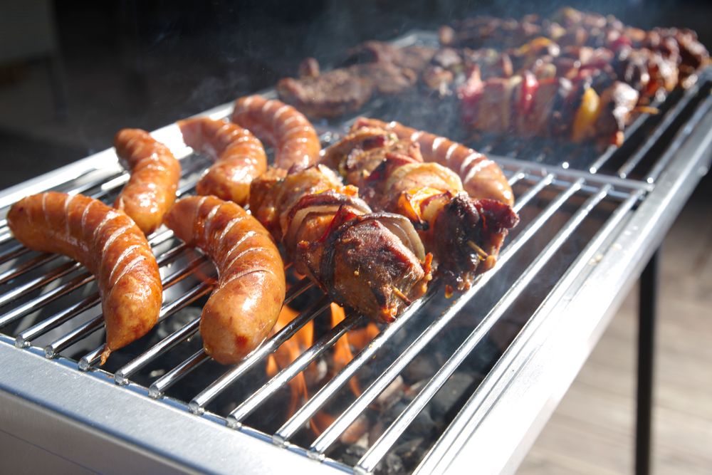 Charcoal BBQ Patio