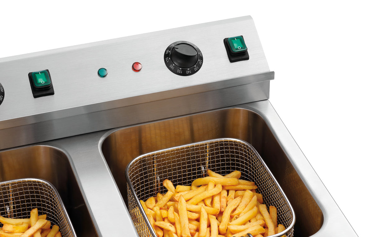 Inductiefriteuse 2x8L Plus