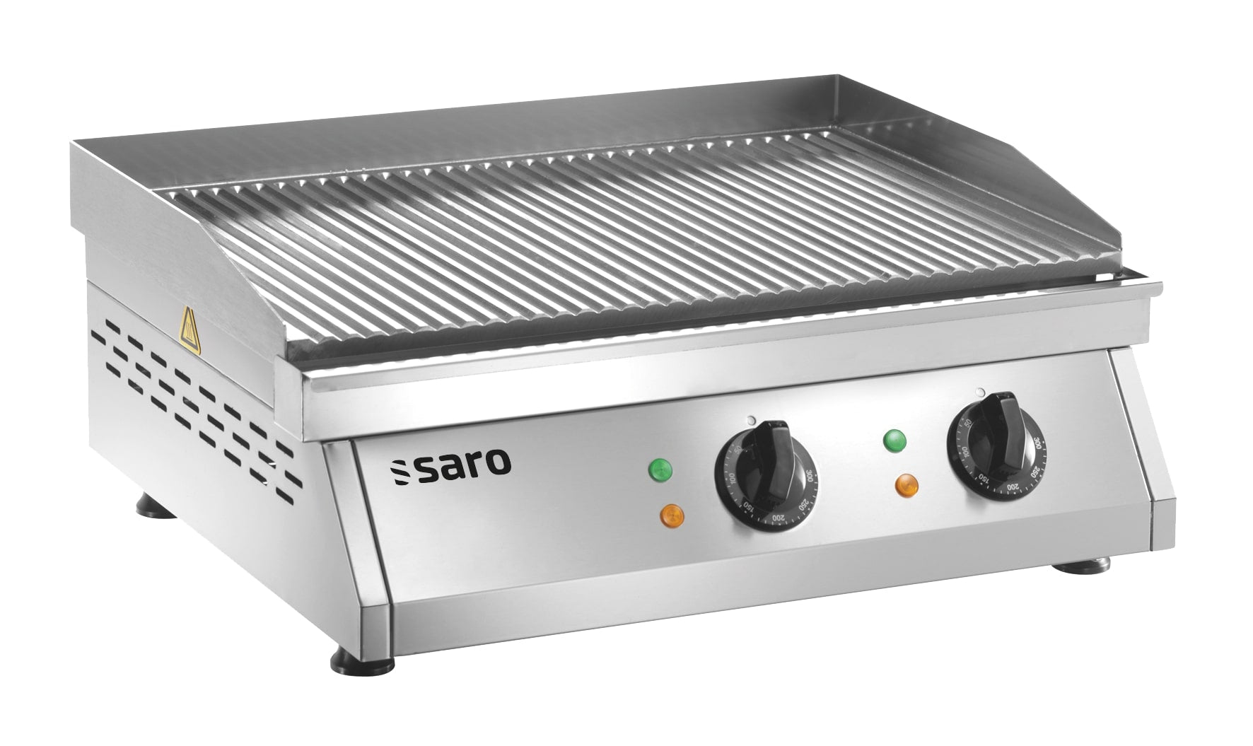 SARO Electrische grillplaat (gegroefd) model FRY TOP GH 610 R