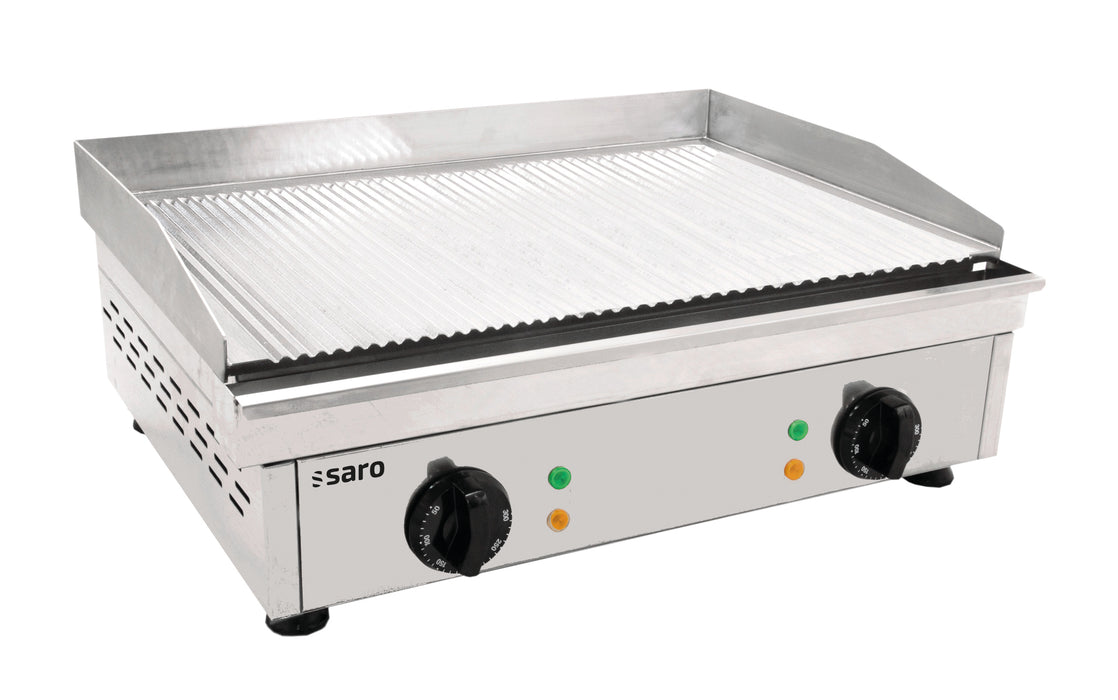 SARO Electrische grillplaat (gegroefd) model FRY TOP GM 610 R