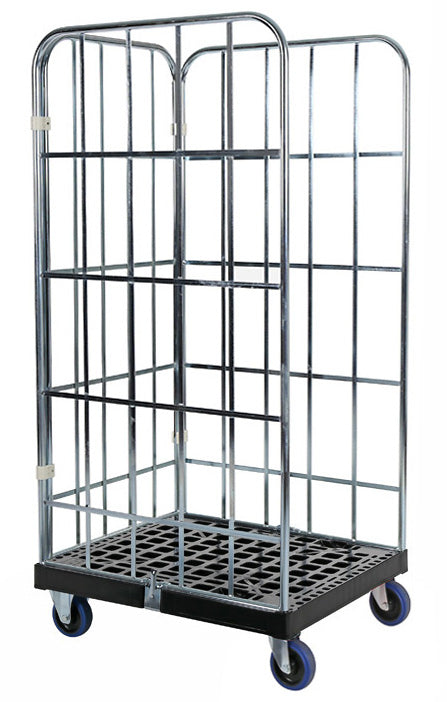 SARO Trolley met 2 zijwanden en achterwand model RW 3