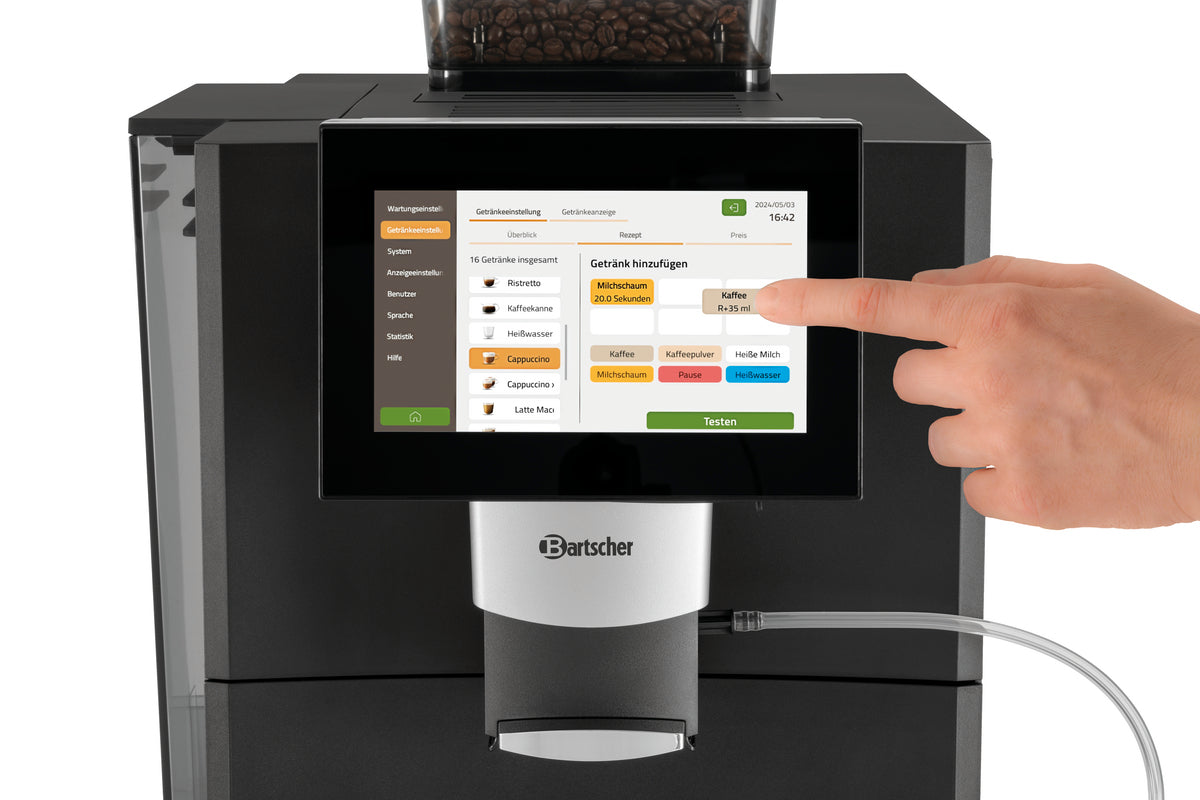Volautomatisch koffiezetap Easy Plus 550