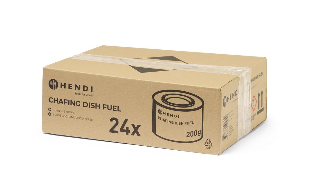Chafing dish fuel paste tin