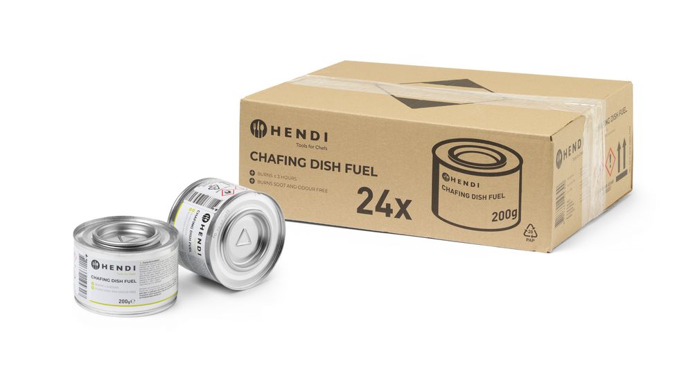 Chafing dish fuel paste tin