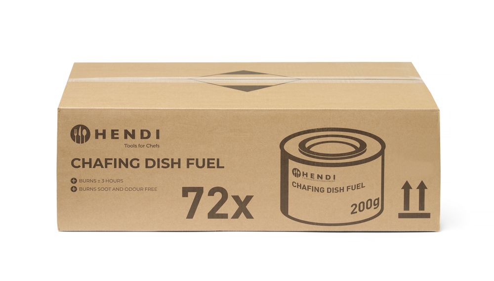 Chafing dish fuel paste tin