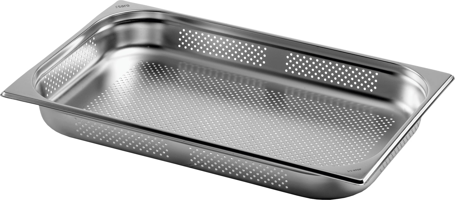 SARO TOP LINE GN-bak 1/1 GN geperforeerd Diepte 65 mm
