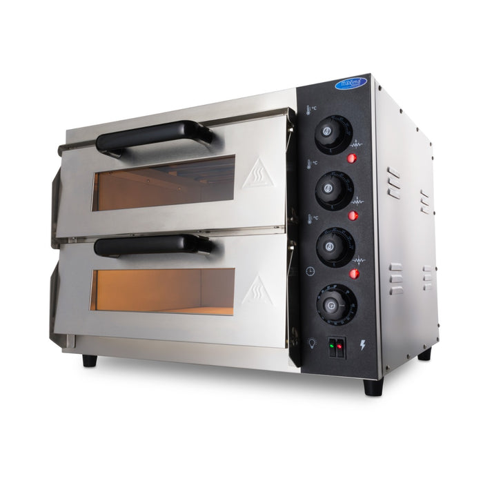 Pizza Oven - 2 Pizza's Ø 40 cm - 2 Kamers