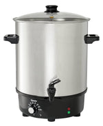 Glühweinpan, heetwaterpan 30L, CNS