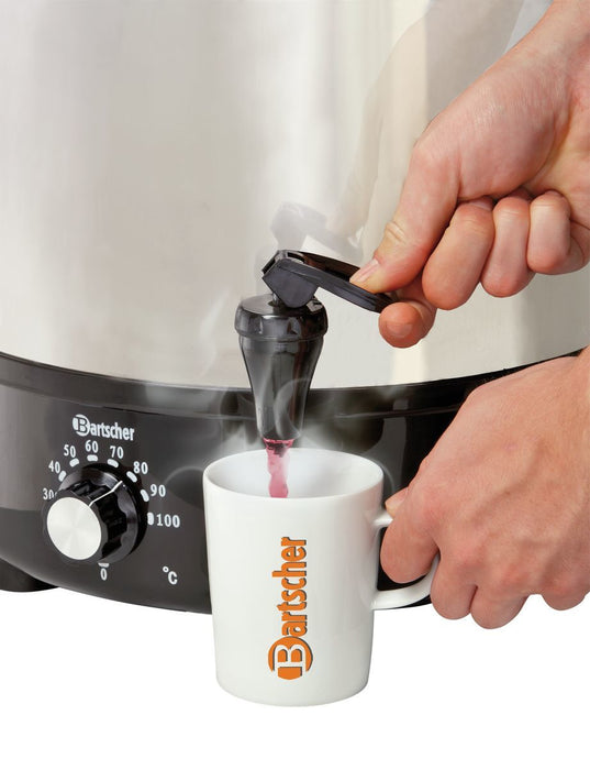 Mulled wine pan, hot water pan 30L, CNS