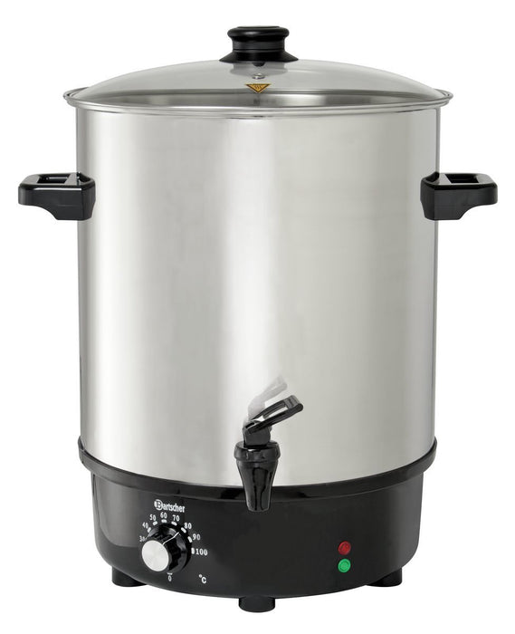 Mulled wine pan, hot water pan 30L, CNS