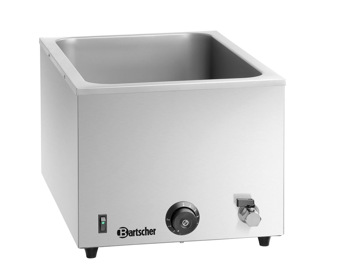 Bain Marie, 1/1 GN, 200mm, met kraan