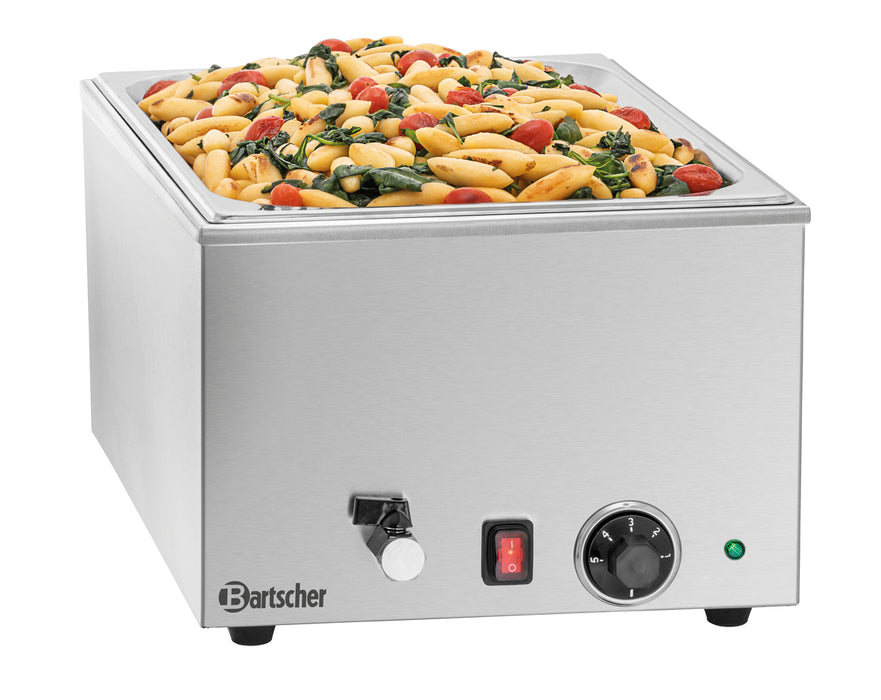 Bain-Marie, 1/1GN, 150 mm, kraan