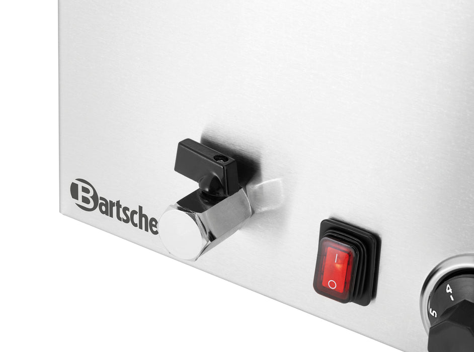 Bain-Marie, 1/1GN, 150 mm, kraan