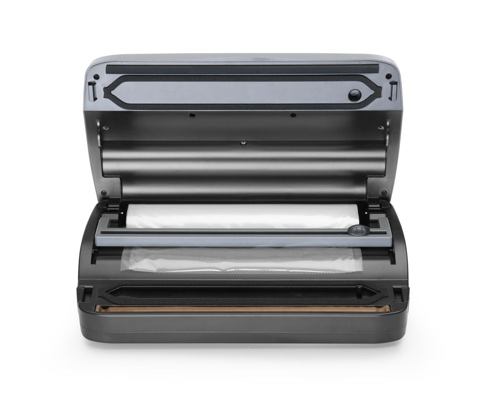 Vacuüm verpakkingsmachine voor zakken op rol.