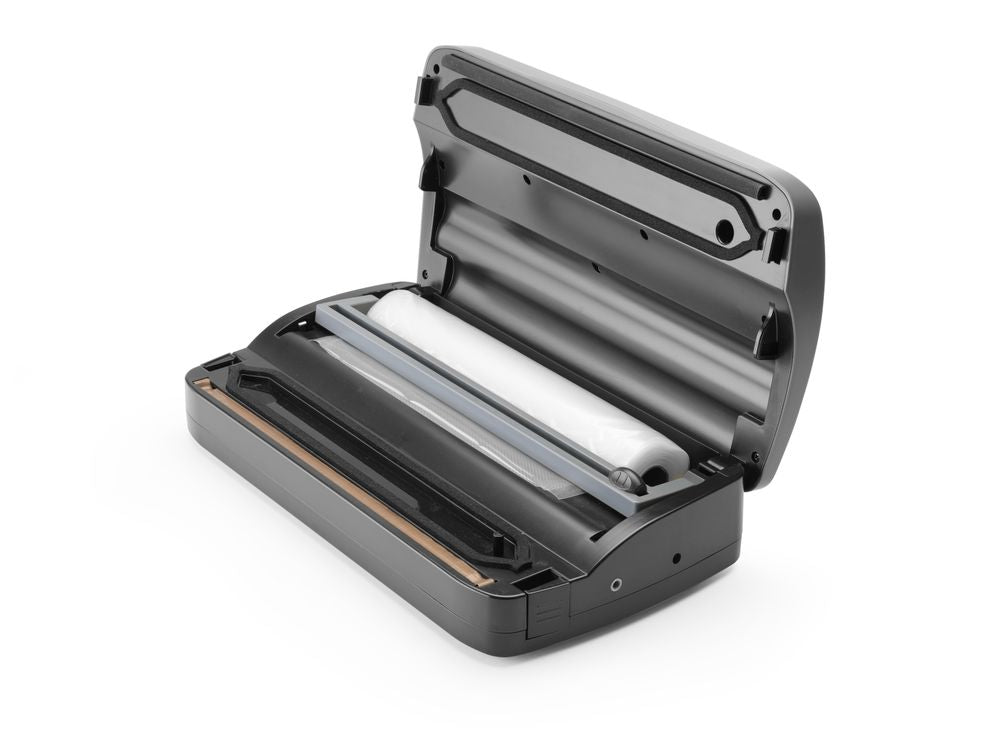 Vacuüm verpakkingsmachine voor zakken op rol.