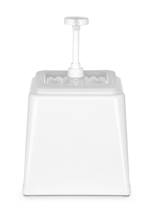Sauce dispenser with pump