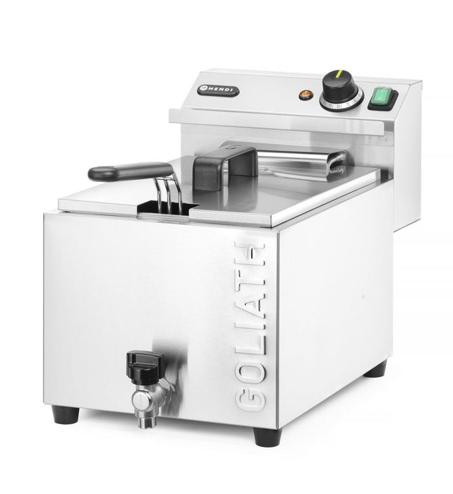 Friteuse XL met aftapkraan HENDI GOLIATH