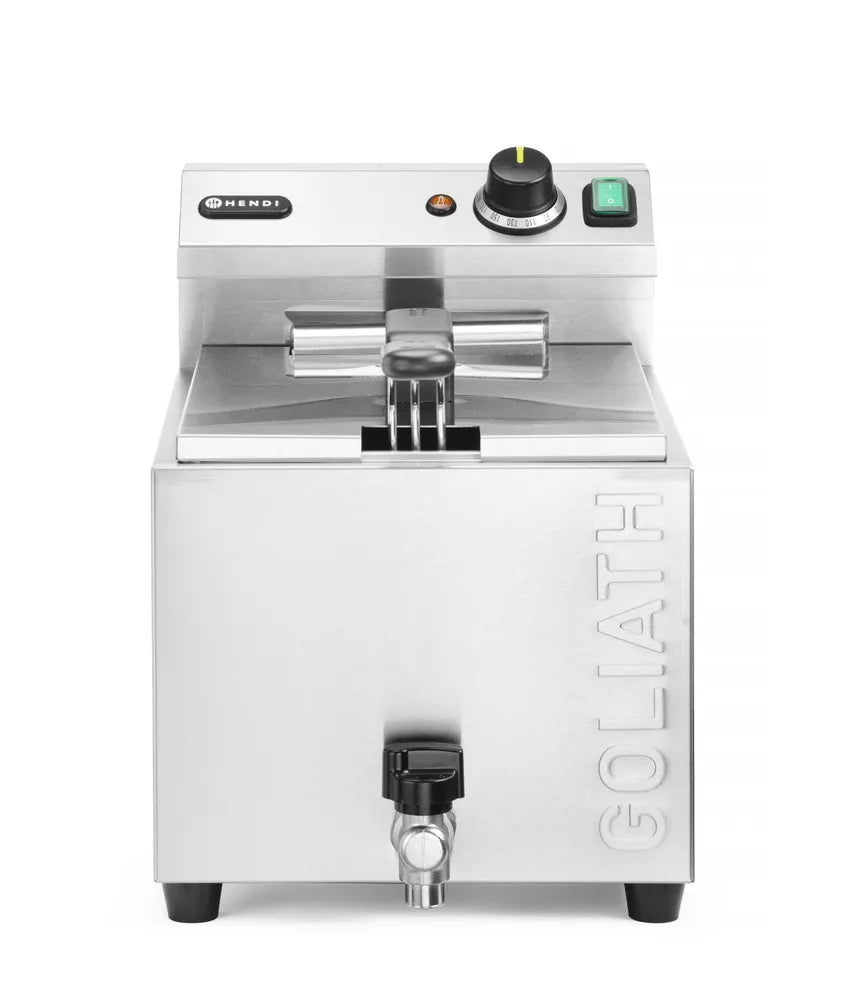 Friteuse XL met aftapkraan HENDI GOLIATH