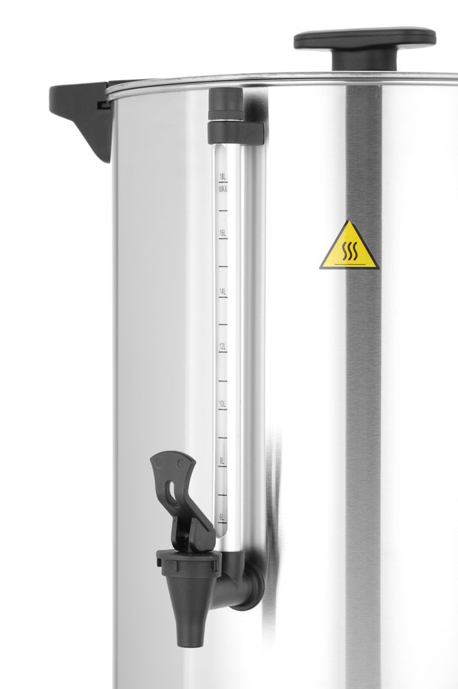 Warme dranken ketel dubbelwandig