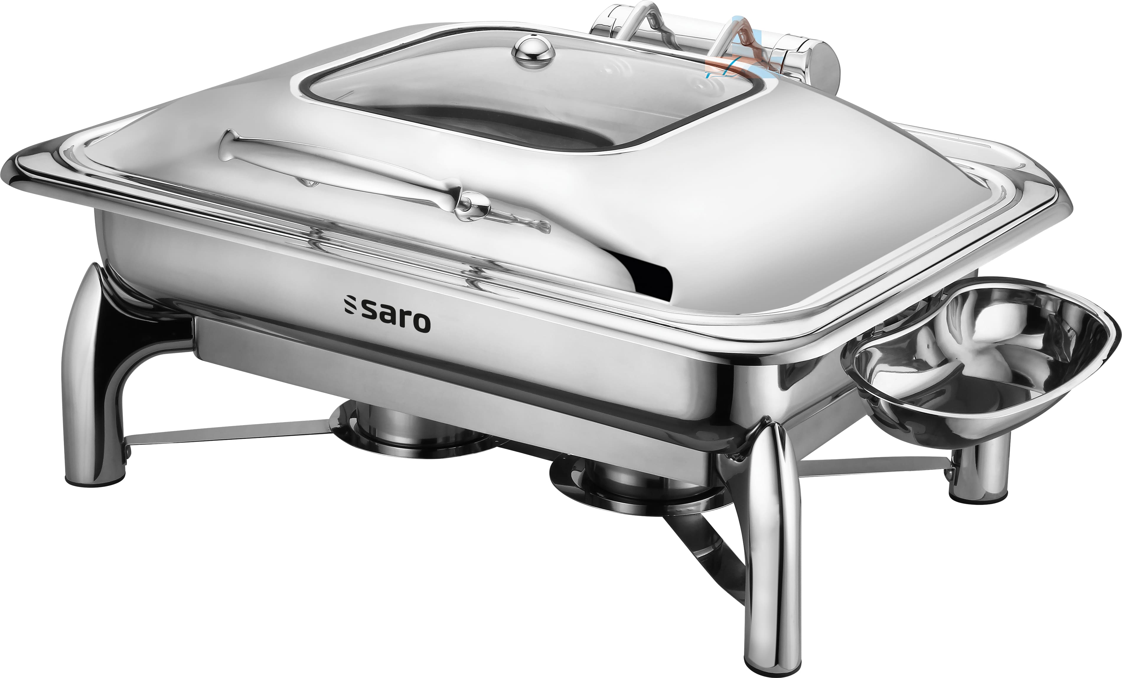 SARO Chafing Dish, 1/1 GN, bakje geschikt voor inductie, model RAINER