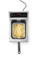 Inductie friteuse met aftapkraan - 8 l