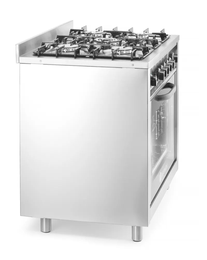 Gasfornuis - 5 pits met elektrische oven
