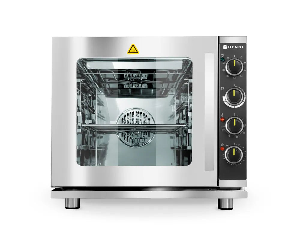 Hetelucht stoomoven met grill 4x GN 2/3