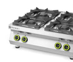 Gasfornuis 4-pits Kitchen Line - tafel model
