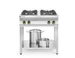 Gasfornuis Kitchen Line 4-pits open standaard