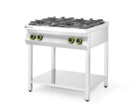 Gasfornuis Kitchen Line 4-pits open standaard