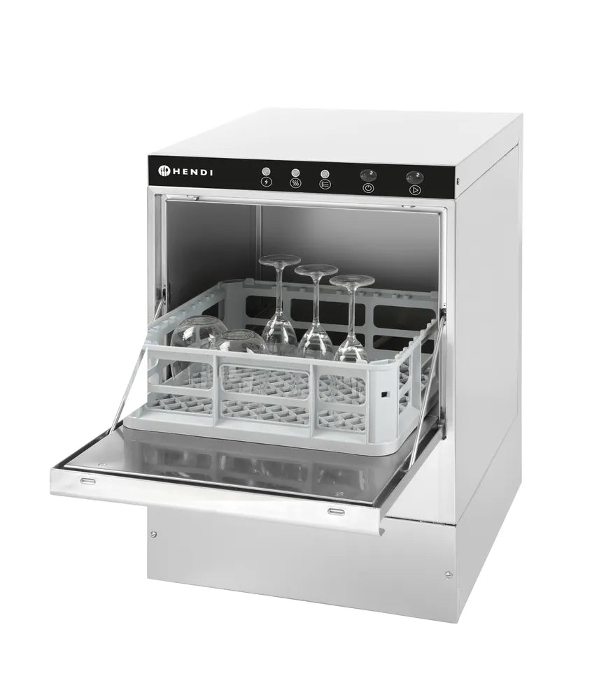 Glazen vaatwasser 40x40 - elektronische bediening