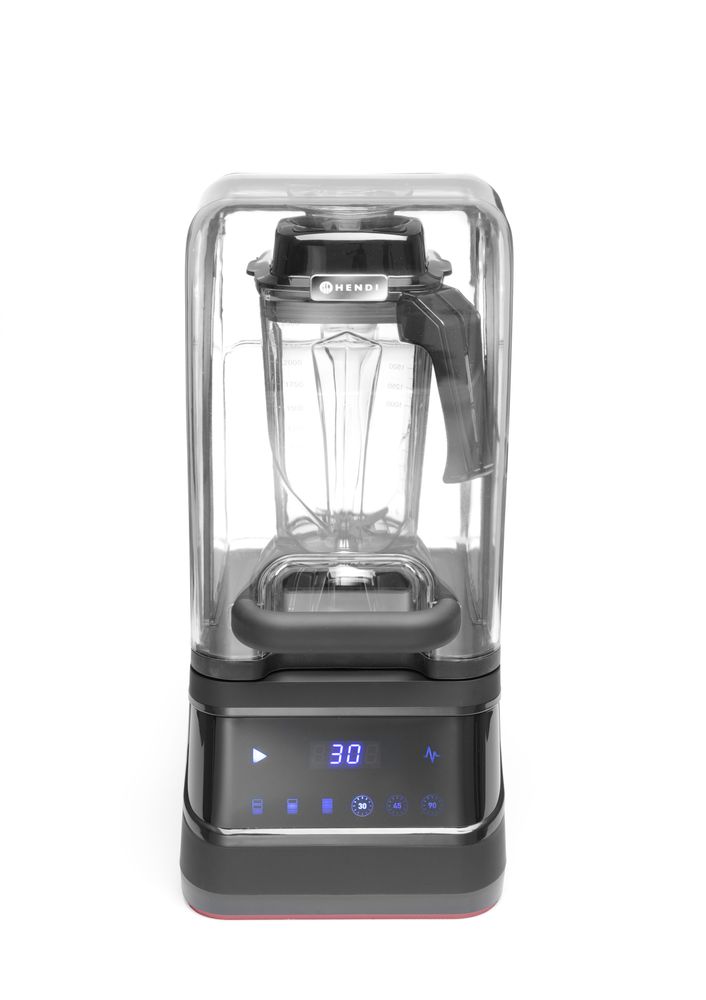 Bar Blender digitaal met geluiddempende kap en BPA-vrije kan