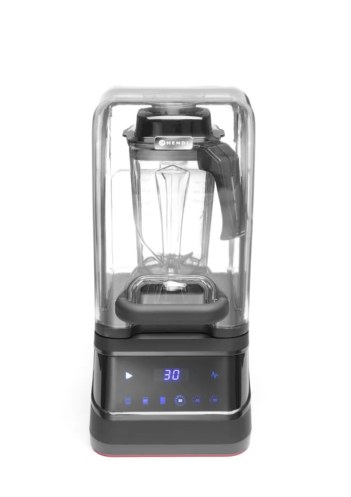 Bar blender digitaal met geluiddempende kap