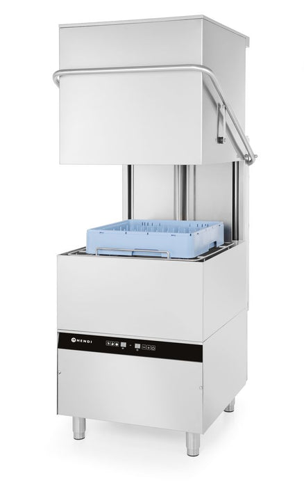 Pass-through dishwasher - electronic controls