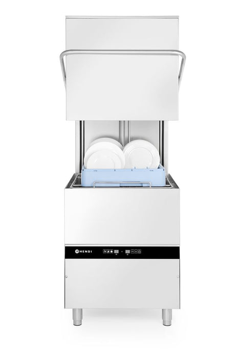 Pass-through dishwasher - electronic controls