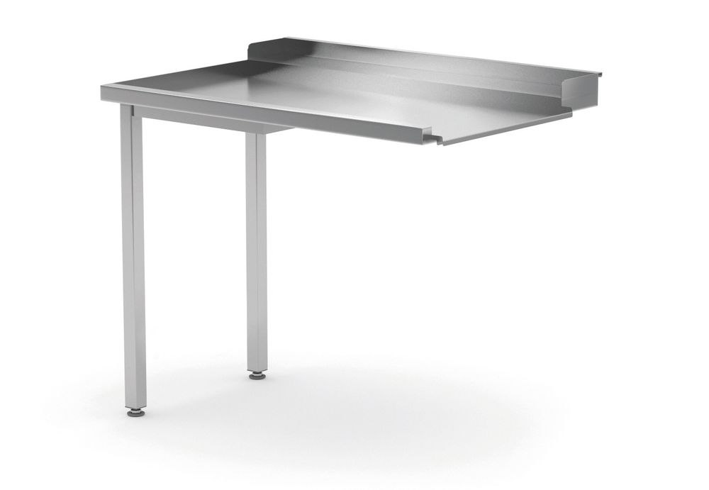 Spoeltafel voor doorschuifvaatwasser