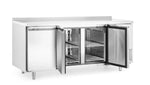 Koelwerkbank met 3 deuren Profi Line 420L