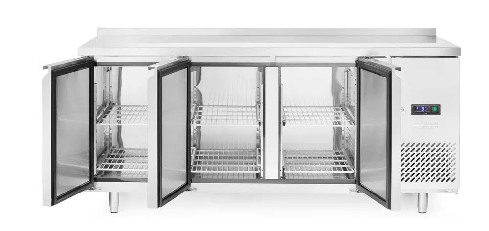 Koelwerkbank met 3 deuren Profi Line 420L